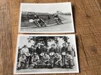 Foto kaart T T Assen 1953 Nederland 2 stuks zeldzaam, Ophalen of Verzenden, 1940 tot 1960, Zo goed als nieuw