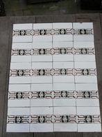 75x60 Mooi achter kachel/fornuis antieke wandtegels art deco, Ophalen