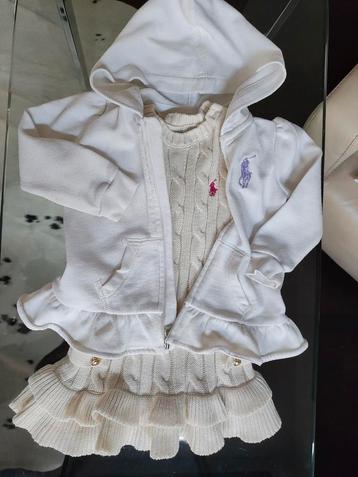 Ralph Lauren jurkje + vestje maat 74 / 9 m beschikbaar voor biedingen