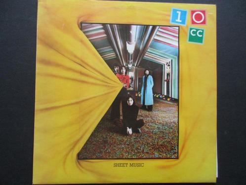 LP 10CC - Sheet Music NM nieuwstaat, Cd's en Dvd's, Vinyl | Pop, Zo goed als nieuw, 1960 tot 1980, 12 inch, Ophalen of Verzenden