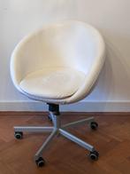 Bureaustoel wit Skruvsta (Ikea), Huis en Inrichting, Bureaustoelen, Ophalen, Gebruikt, Wit, Bureaustoel