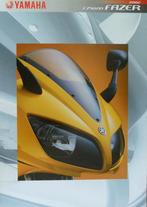 Folder YAMAHA FZS 600 Fazer 2002, Motoren, Ophalen of Verzenden, Yamaha