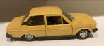 Polistil Gele Fiat 131 Mirafiori Modelauto 2-deurs, Hobby en Vrije tijd, Ophalen of Verzenden, Gebruikt, Auto, Overige merken