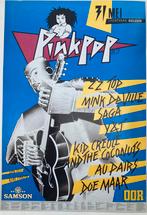 Paginagrote A3 advertentie PINKPOP 1982 SAGA Doe Maar Y&T, Cd's en Dvd's, Vinyl | Hardrock en Metal, Gebruikt, Ophalen of Verzenden