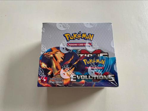 Pokémon xy evolutions booster box niet authentic, Hobby en Vrije tijd, Verzamelkaartspellen | Pokémon, Nieuw, Boosterbox, Foil