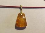 Barnsteen /Double Hanger ( in Hilversum ), Sieraden, Tassen en Uiterlijk, Kettinghangers, Ophalen of Verzenden, Gebruikt, Steen of Mineraal