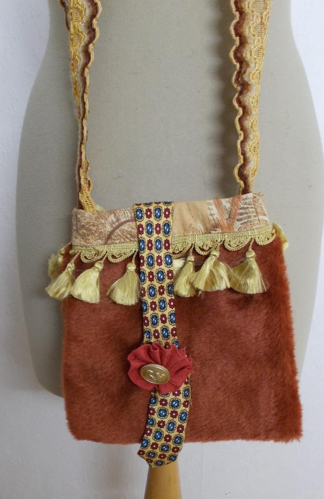 Grappig handmade/handgemaakt Ibiza/hippy schoudertasje, Sieraden, Tassen en Uiterlijk, Tassen | Damestassen, Zo goed als nieuw