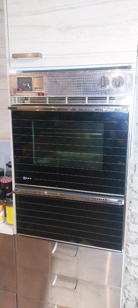 Neff Dubbele Inbouw Oven, Witgoed en Apparatuur, Ovens, Gebruikt, Inbouw, Oven met grill, 60 cm of meer, 60 cm of meer, Ophalen