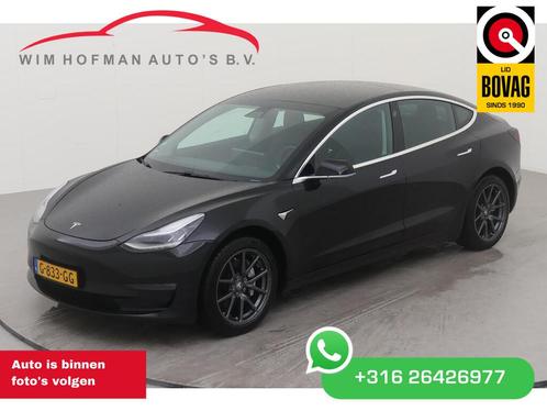 Tesla Model 3 Long Range AWD 75 kWh 350PK Camera Panodak Led, Auto's, Tesla, Bedrijf, Te koop, Model 3, 4x4, ABS, Airbags, Airconditioning