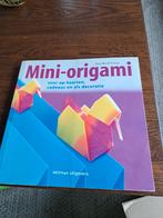 Mini-origami, Boeken, Ophalen of Verzenden, Zo goed als nieuw