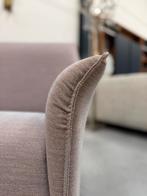 Leolux Mayuro Fauteuil steelcut Trio stof Design stoel, Huis en Inrichting, Leolux, 75 tot 100 cm, Ophalen of Verzenden, Zo goed als nieuw