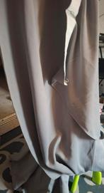 Grijze verduisterende gordijnen, Huis en Inrichting, Stoffering | Gordijnen en Lamellen, Ophalen, 200 cm of meer