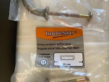 3 stuks greepjes Impresso beschikbaar voor biedingen