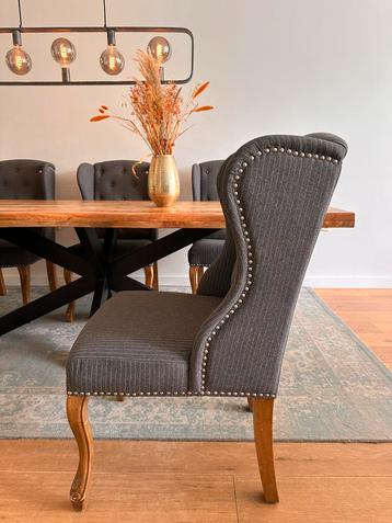 6 Riviera Maison Keith eetkamerstoelen beschikbaar voor biedingen