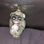 B946 oude kerstbal aap chimpansee 8,5 cm, Diversen, Kerst, Ophalen of Verzenden, Gebruikt