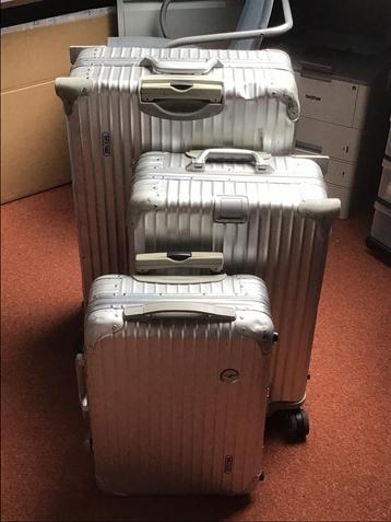 Rimowa kofferset aluminium beschikbaar voor biedingen