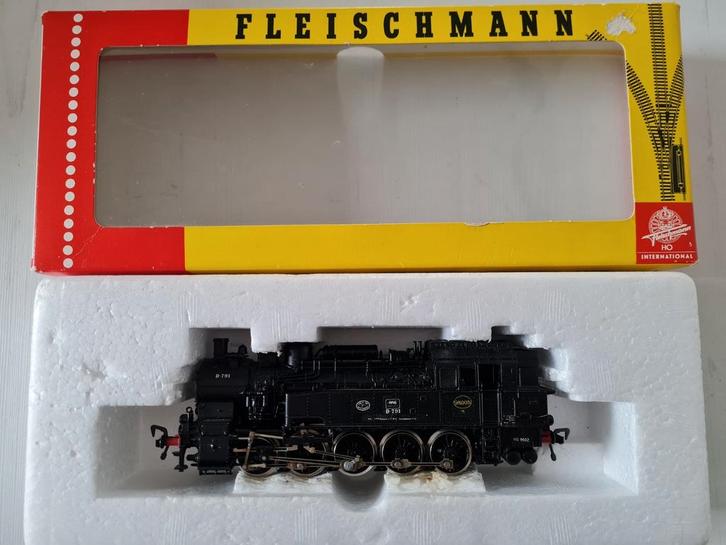 Mooie Fleischmann H0 NS stoomloc 4095, Hobby en Vrije tijd, Modeltreinen | H0, Zo goed als nieuw, Locomotief, Gelijkstroom, Fleischmann