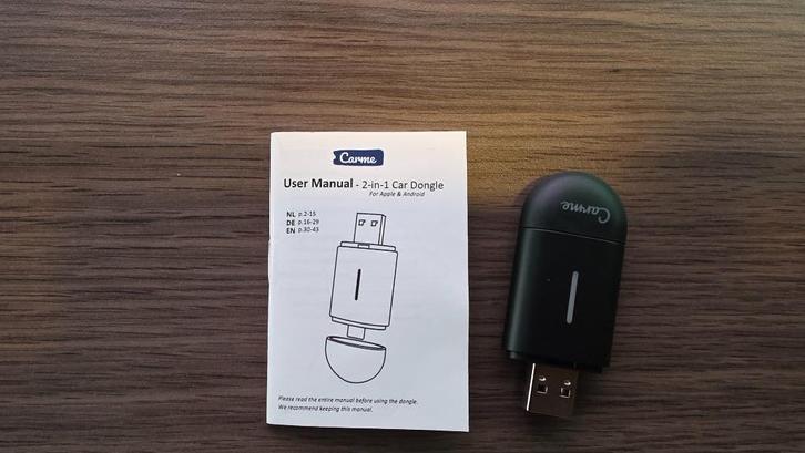 Draadloos CarPlay & Android Auto, Auto diversen, Auto-accessoires, Zo goed als nieuw, Ophalen of Verzenden