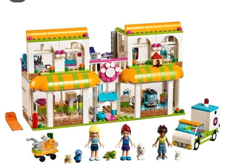 41345 Lego Friends Heartlake City Huisdierencentrum, Kinderen en Baby's, Speelgoed | Duplo en Lego, Zo goed als nieuw, Lego, Complete set