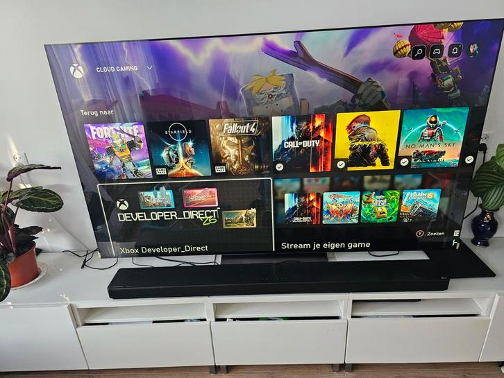 LG OLED evo C2 OLED77C25LB, Audio, Tv en Foto, Televisies, Zo goed als nieuw, OLED, 100 cm of meer, 4k (UHD), LG, 120 Hz, Smart TV