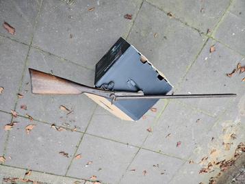 Antiek Onklaar dubbelloops jachtgeweer beschikbaar voor biedingen