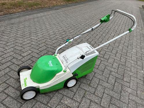 Viking ME 400 bouwjaar 2002, Tuin en Terras, Grasmaaiers, Gebruikt, Elektrische grasmaaier, 30 t/m 39 cm, Cirkelmaaier, Opvangzak