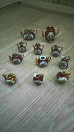 Limoges porseleinen minikannetjes, Overige materialen, Zo goed als nieuw, 4 bedels of meer, Ophalen