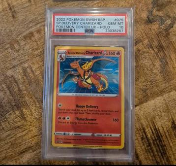 Special Delivery Charizard PSA 10 beschikbaar voor biedingen