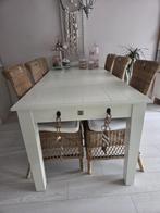 Riviera Maison Eettafel 180x90cm, Ophalen, Gebruikt, 50 tot 100 cm, Vijf personen of meer