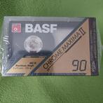 Cassette BASF CHROME MAXIMA II 90 min, 2 t/m 25 bandjes, Overige genres, Ophalen of Verzenden, Nieuw in verpakking
