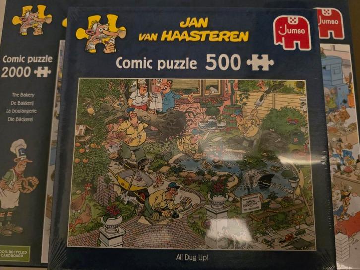Van Haasteren All Dug Up - 500 stukjes, Hobby en Vrije tijd, Denksport en Puzzels, Nieuw, Legpuzzel, 500 t/m 1500 stukjes, Ophalen of Verzenden