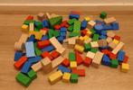 Gekleurde houten blokken, Kinderen en Baby's, Ophalen of Verzenden, Gebruikt, Overige typen