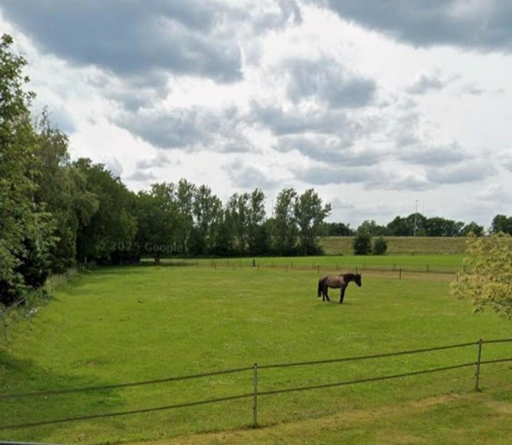 Wei circa 4000m² met kleine dubbele stal heerde / epe A50, Dieren en Toebehoren, Stalling en Weidegang