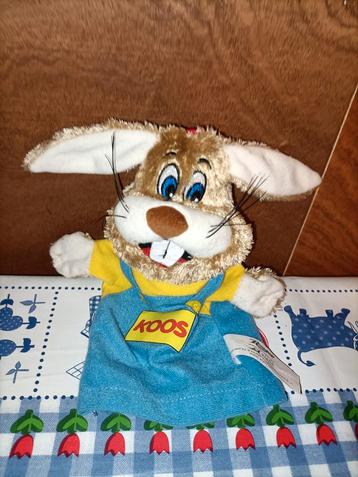 Koos konijn handpop Roompot vakanties 22 cm groot  beschikbaar voor biedingen