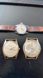 Lotje van 3 mechanische horloges, Citizen Stowa monitor, Sieraden, Tassen en Uiterlijk, Overige merken, Staal, Verzenden, Polshorloge