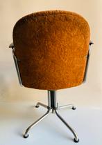 Gispen 356 bureaustoel, jaren 30, Huis en Inrichting, Bureaustoelen, Gebruikt, Oranje, Ophalen of Verzenden, Gispen