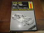 Haynes workshop manual Volvo 740, Volvo 760 benzine 1982-91, Auto diversen, Handleidingen en Instructieboekjes, Ophalen of Verzenden