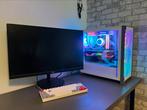 Nette pc + keyboard & monitor, Ophalen, 512 GB, Zo goed als nieuw, AMD Ryzen 7