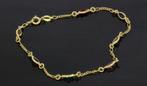 Kleurstenen 14k gouden dames armband amethist citrien, Sieraden, Tassen en Uiterlijk, Armbanden, Voordeelsieraden, Ophalen of Verzenden