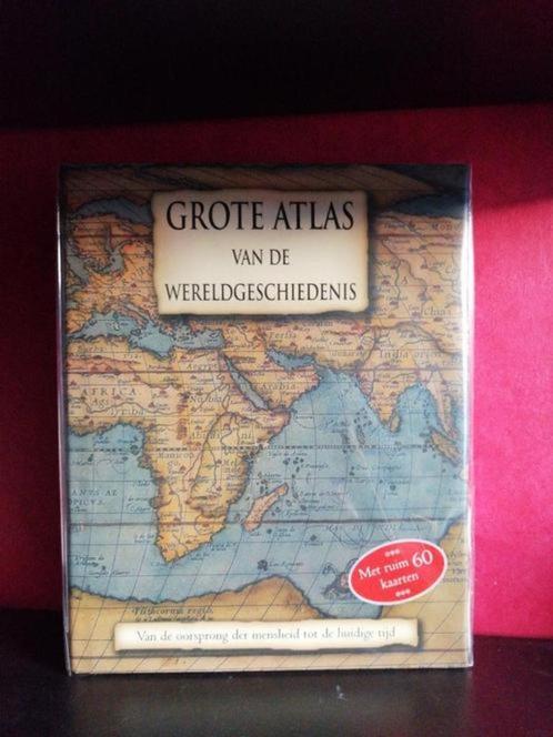 GROTE ATLAS VAN DE WERELDGESCHIEDENIS, Boeken, Atlassen en Landkaarten, Nieuw, Overige atlassen, Wereld, 1800 tot 2000, Verzenden