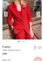 Prachtige blazer ladress carey la dress rood, Maat 42/44 (L), Ophalen of Verzenden, Zo goed als nieuw, Jasje