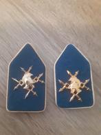 Verbindingstroepen kraagspiegels, Ophalen of Verzenden, Landmacht, Duitsland, Embleem of Badge