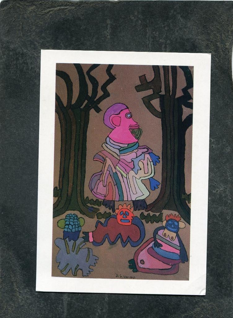 Ansicht Johanneke van Nus - Jezus in gebed, Verzenden, 1980 tot heden, Ongelopen