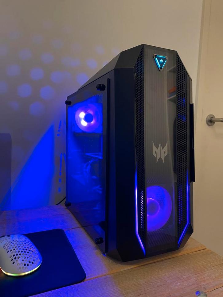 ACER x PREDATOR game pc setup, Computers en Software, Desktop Pc's, Zo goed als nieuw, Gaming, Ophalen of Verzenden