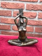 fraaie bronzen presse-papier, bondage-dame, Antiek en Kunst, Kunst | Beelden en Houtsnijwerken, Ophalen of Verzenden