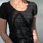 Zwart basic T-shirt van H&M Divided in maat XS, H&M, Zwart, Ophalen of Verzenden, Zo goed als nieuw