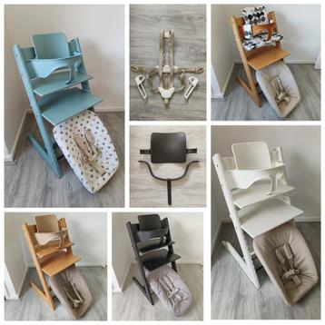 Diverse complete Stokke Tripp Trapp sets VERZENDEN mogelijk  beschikbaar voor biedingen