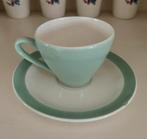 Pastel mintgroen kopje Regout Sphinx, Ophalen of Verzenden