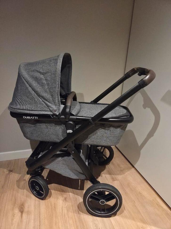 Dubatti One E3 Grijs Melange - Compleet!, Kinderen en Baby's, Kinderwagens en Combinaties, Gebruikt, Overige merken, Ophalen