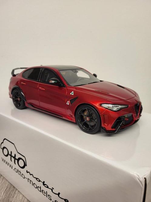 1:18 OttO OttOmobile OT402 Alfa Romeo Giulia GTAm, Hobby en Vrije tijd, Modelauto's | 1:18, Nieuw, Auto, OttOMobile, Ophalen of Verzenden